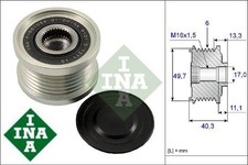 INA 535009310 Generatorfreilauf Freilauf Generator für Nissan 