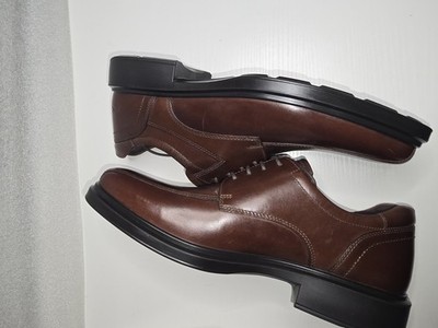 ECCO Helsinki 2 Men's Classic Leather Slip-In Derby Shoe Size 8-8.5, New In Box