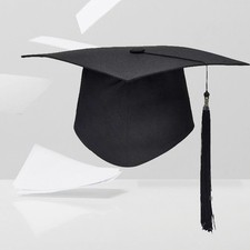 Square Academic Hat Mini Graduation Hats with Tassel Diploma Cap Bachelor