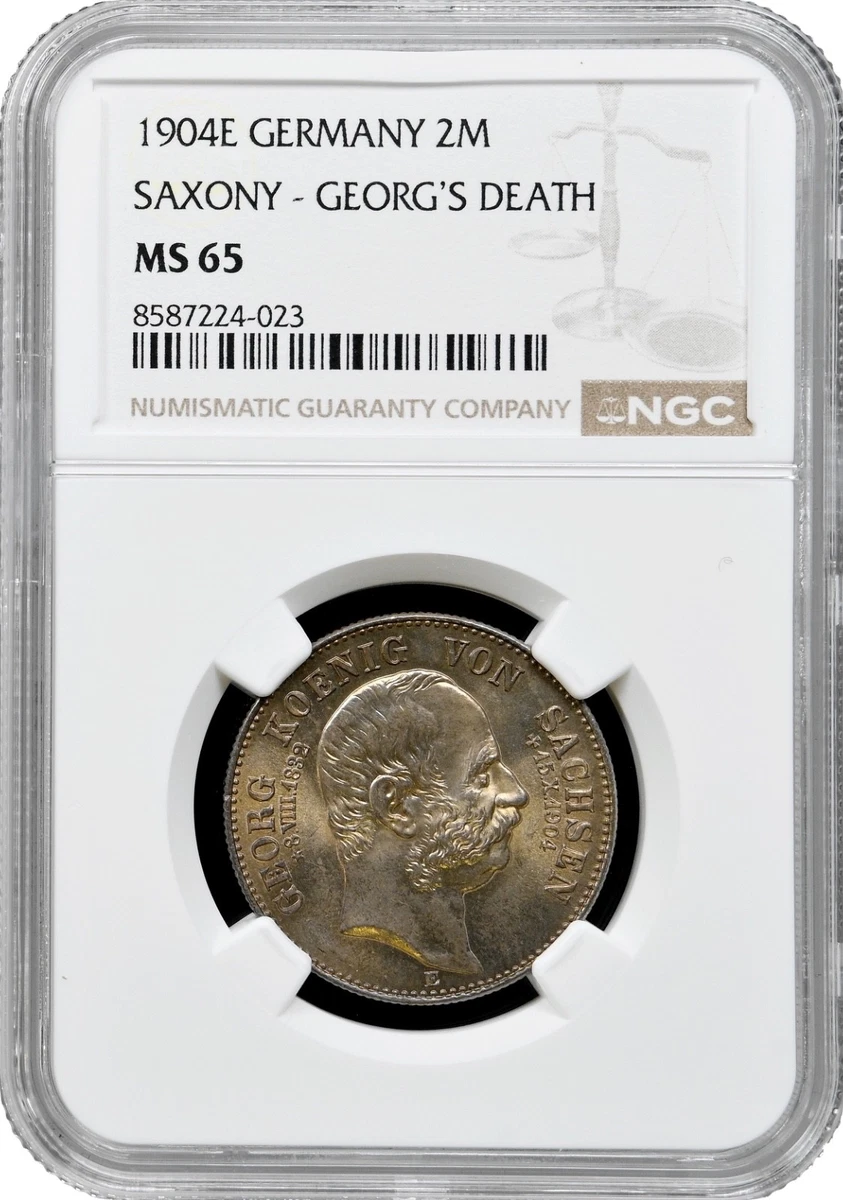 NGC 1904 年德意志帝国银币(1871-1918) | eBay