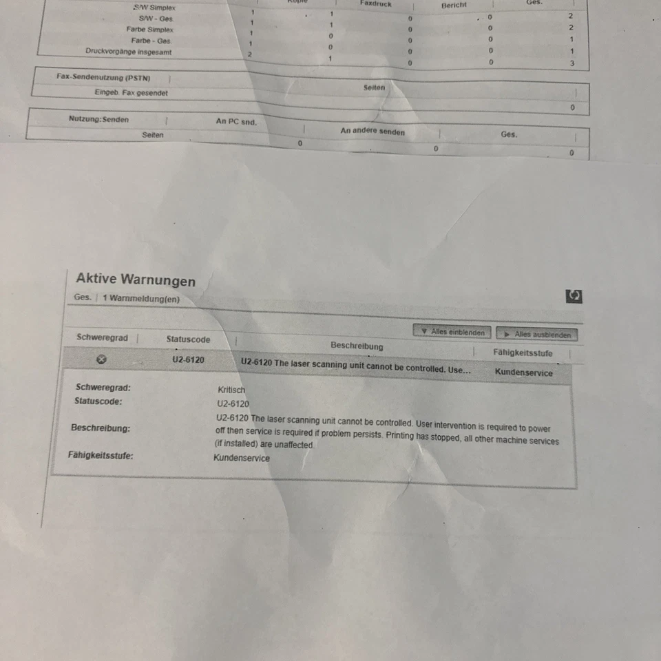 HP Color Laser MFP 179fwg Multifunktions-Farblaserdrucker Neuwertig!Ersatzteile! - Bild 4 von 4