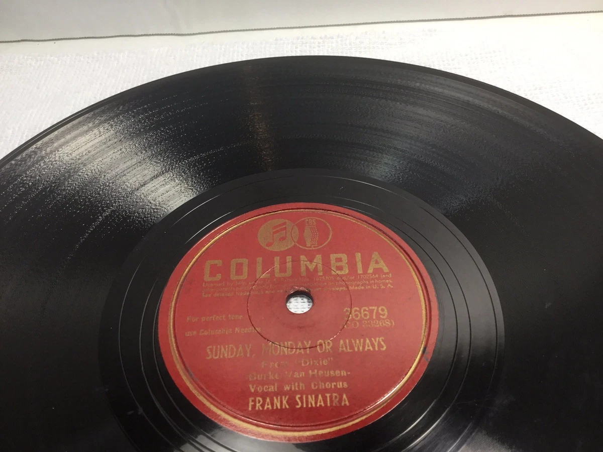 Columbia 78 RPM Vinyl Records | Updated Sep 2026