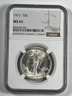 1917 Walking Liberty Half Dollar NGC MS65 — photo 1