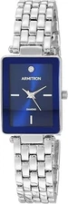 Armitron Rectangular Genuine Diamond Dial Bracelet Ladies Watch