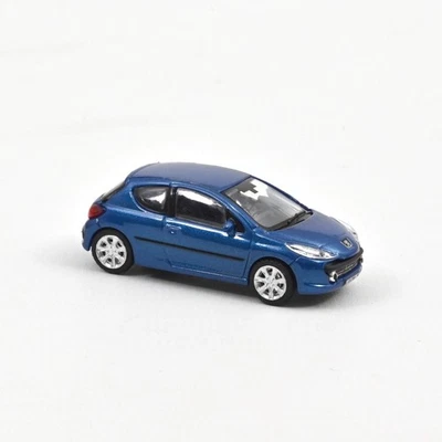 PEUGEOT 207 2007 PREMIUM PACK - Voiture bleu récife blue car - 1/87 NOREV 472779