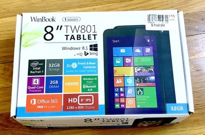 Winbook TW801 Windows 8