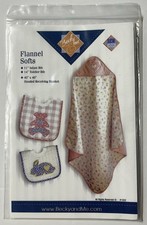 Flannel Softs PATTERN Baby Hooded Towel Recei...