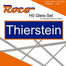 Roco H0 Gleis Set Modellbahnanlage Thierstein H0 + Neu