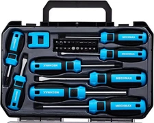 29Pc MECHMAX Magnetic Driver Set – Star, Hex + Magnetizer, Case