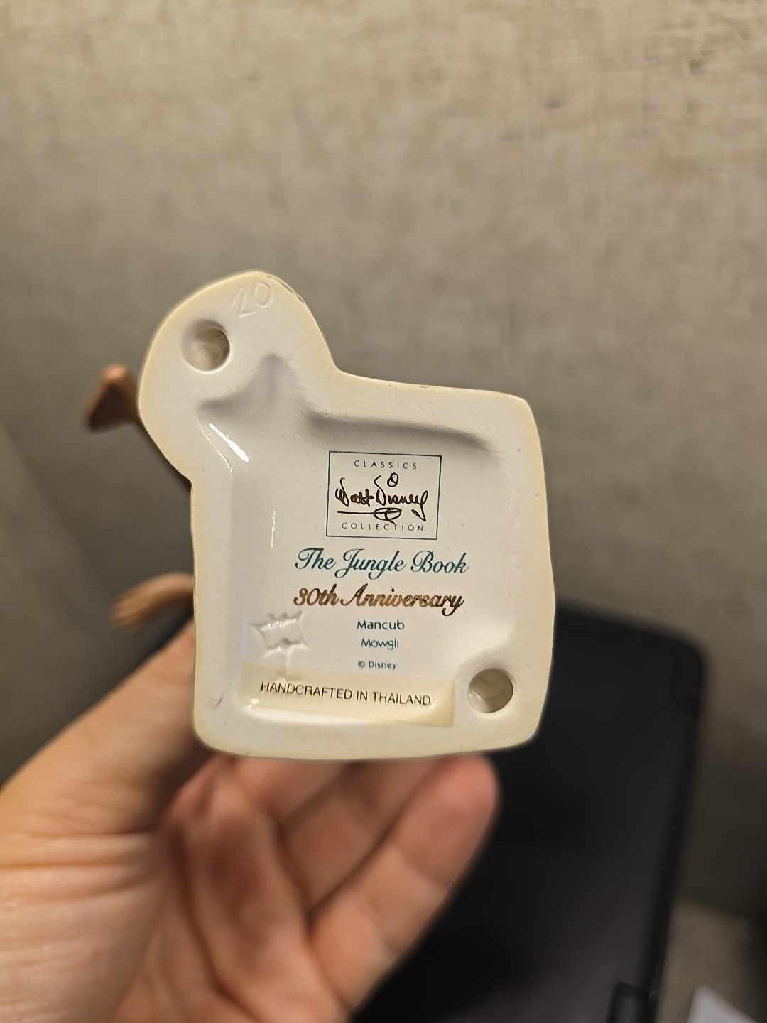 Walt Disney Classics The Jungle Book, Mowgli "Mancub" Porcelain Figurine w/COA