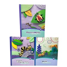 Phonics Works Homeschool Lesson Guides Math English Phonics Books Lot of 3