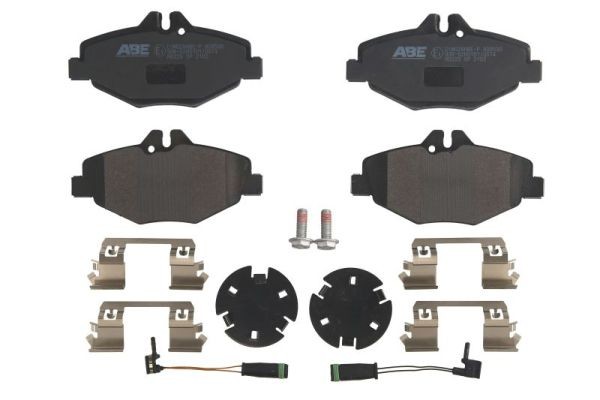 Vorderachse ABE C1M028ABE-P Bremsbelagsatz, Scheibenbremse FüR MERCEDES-BENZ-image
