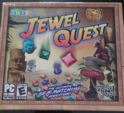 Jewel Quest PC-CD Rom The Ultimate Gem Matching Adventure Mumbo Jumbo,New Sealed