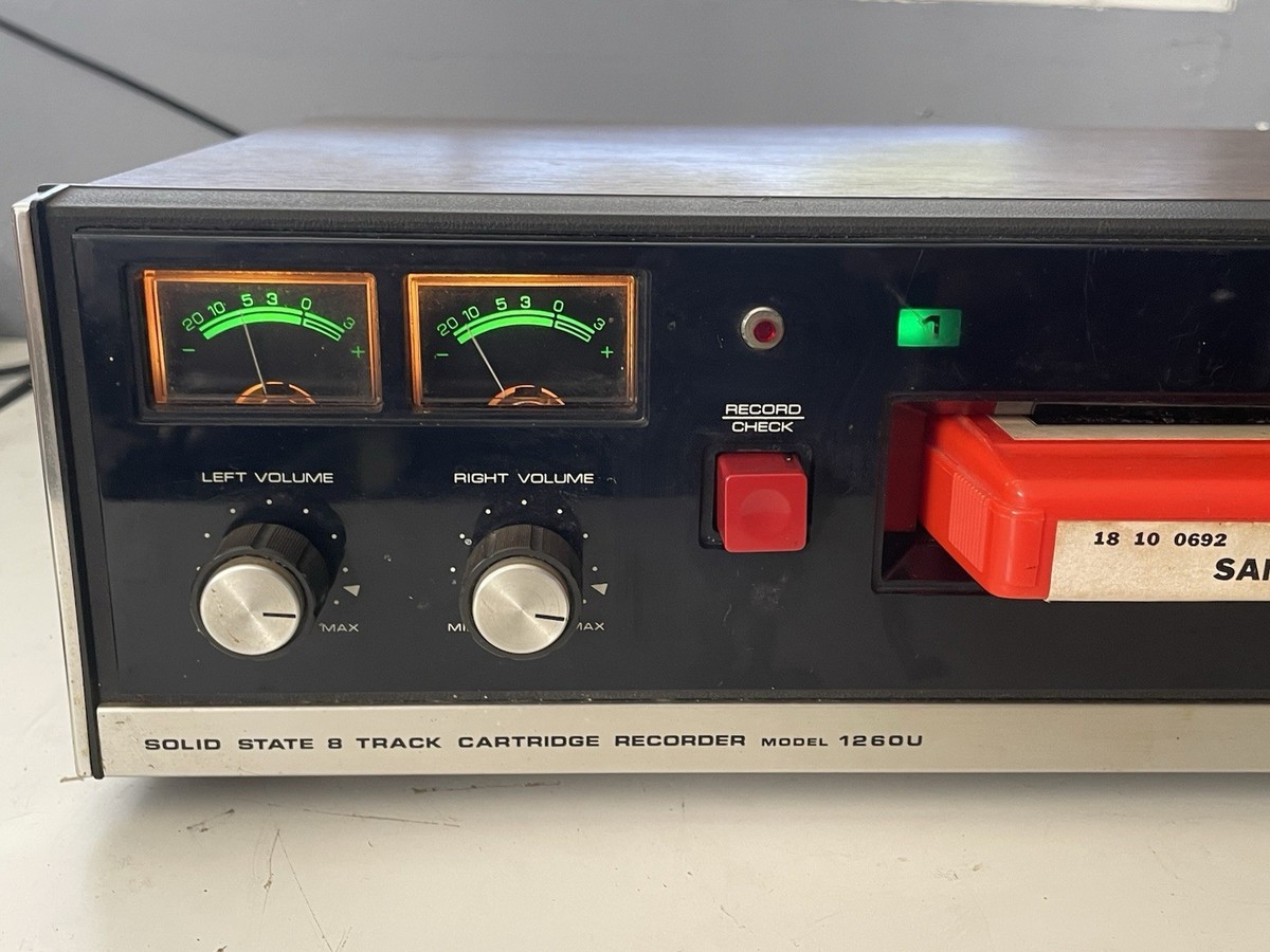 JVC 8 Track Tape Stereo Recording Deck SK-1260U (SERVICED) | eBay