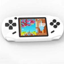 16 Bit Handheld Games for Kids Adults 3.0'' Large Screen Preloaded 100 HD Classi