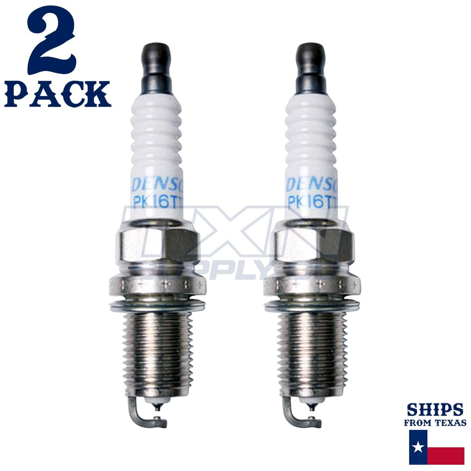 2 Pack Denso 4503 Platinum TT Spark Plugs PK16TT