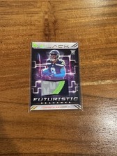 Kenneth Walker III 2022 Panini Black Gold /10 Patch Jersey Rookie RC NRMT+