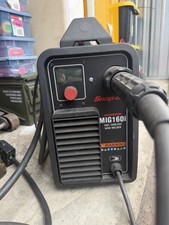 Snap-on MIG160i 240V Inverter MIG Welder COMPLETE Setup + Cart + Wire + Extras