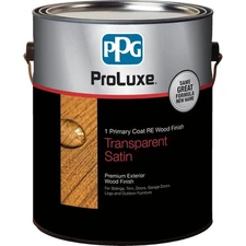 ProLuxe SIK41085 1gal Teak 1 Primary Coat RE Wood Finish Transparent Satin