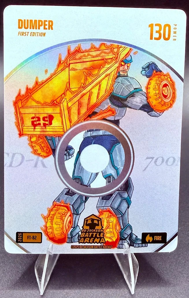 DUMPER/CAL RALEIGH 2026 Bo Jackson Battle Arena #FT-82 Fire Tracks SP /99