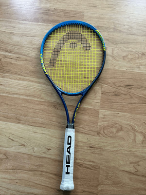 Head Ti. Conquest Tennis Racket - Pre-Strung Light Balance 27 Inch Racquet - 4 3