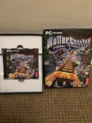 Rollercoaster Tycoon 3 PC Big Box Retro