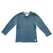 Zara Blue Pullover Crewneck Sweater Size 2-3y
