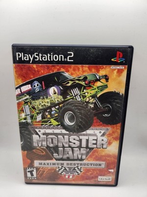 Monster Jam Maximum Destruction ( Sony PlayStation 2 - Cib Tested & Polished 