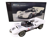 AUTOart Millennium 1/18 Chaparral 2 White #66 Diecast Model Car Collector Used