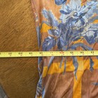 Vtg 70s Mister Man of California Orange Blue Floral Acetate Disco Shirt  — photo 9