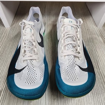 Size 10.5 - Nike ZoomX Dragonfly 2 Elite White Bright Spruce for