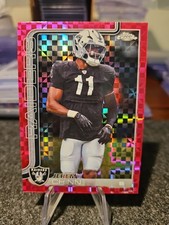 2025 Topps Chrome - Hot Pink X-Fractor #184 Jeremy Chinn