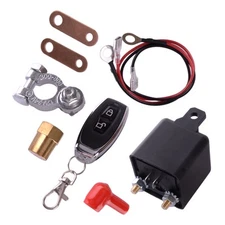 1x Battery Disconnect Cut Off Isolator Master Switch Wireless Remote Control