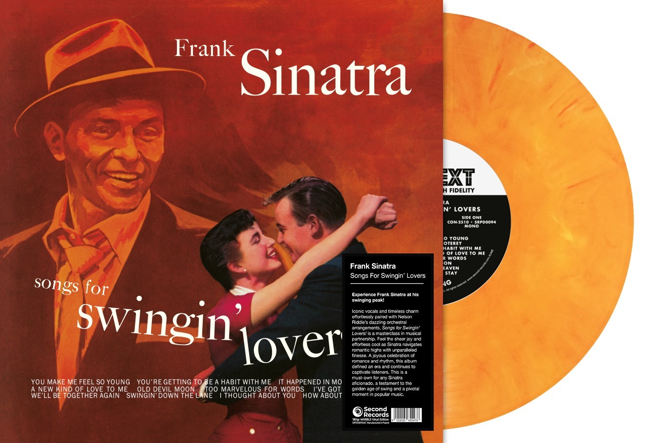 Sinatra Frank - Songs For Swingin Lovers (Orange Marble Vinyl)