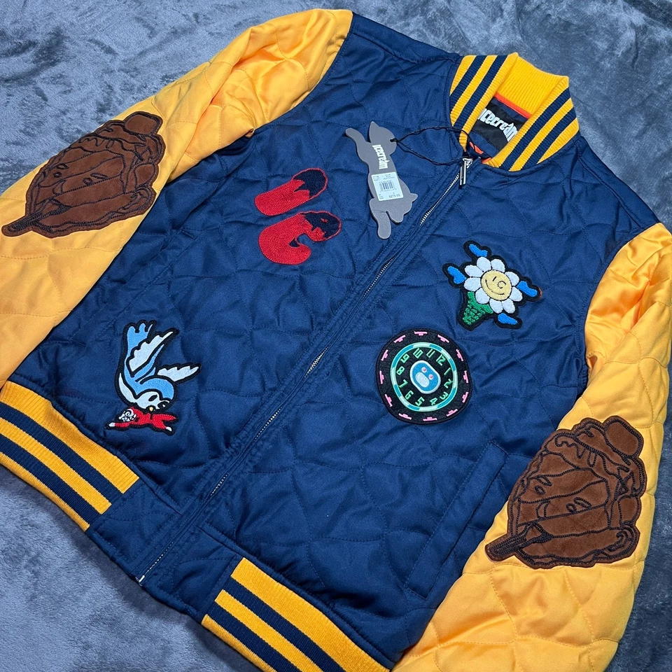 Chaqueta Universitaria Ice Cream Eye See Para Hombre Pequeña Pharrell Rara Billionaire Boys Club Foto 2 de 4