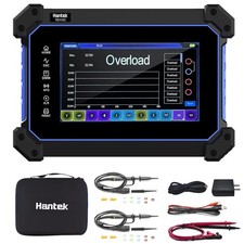 TO1112C Hantek Tablet Oscilloscope 2CH Built-in Multimeter Function Blue
