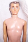 Vintage Mattel Ken Doll Painted Hair With Lot Of Clothes Shoes Hawthorne CA.
