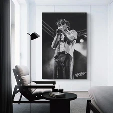 Benson Boone Poster Vintage Music Singer wall art, Black and White Poster