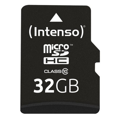 Intenso microSD 32GB Class 10 Speicherkarte inkl. SD-Adapter Datenspeicher