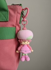 Strawberry Shortcake Raspberry Tart Bag Charm Keychain
