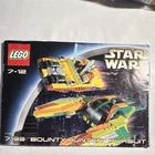 LEGO Star Wars 7133 Bounty Hunter Pursuit 98% complete w/Manual Minifigs