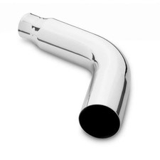 Diesel Exhaust Elbow Tip 4.00 Inlet 5.00 X 23.00 Long Wesdon Exhaust Tip