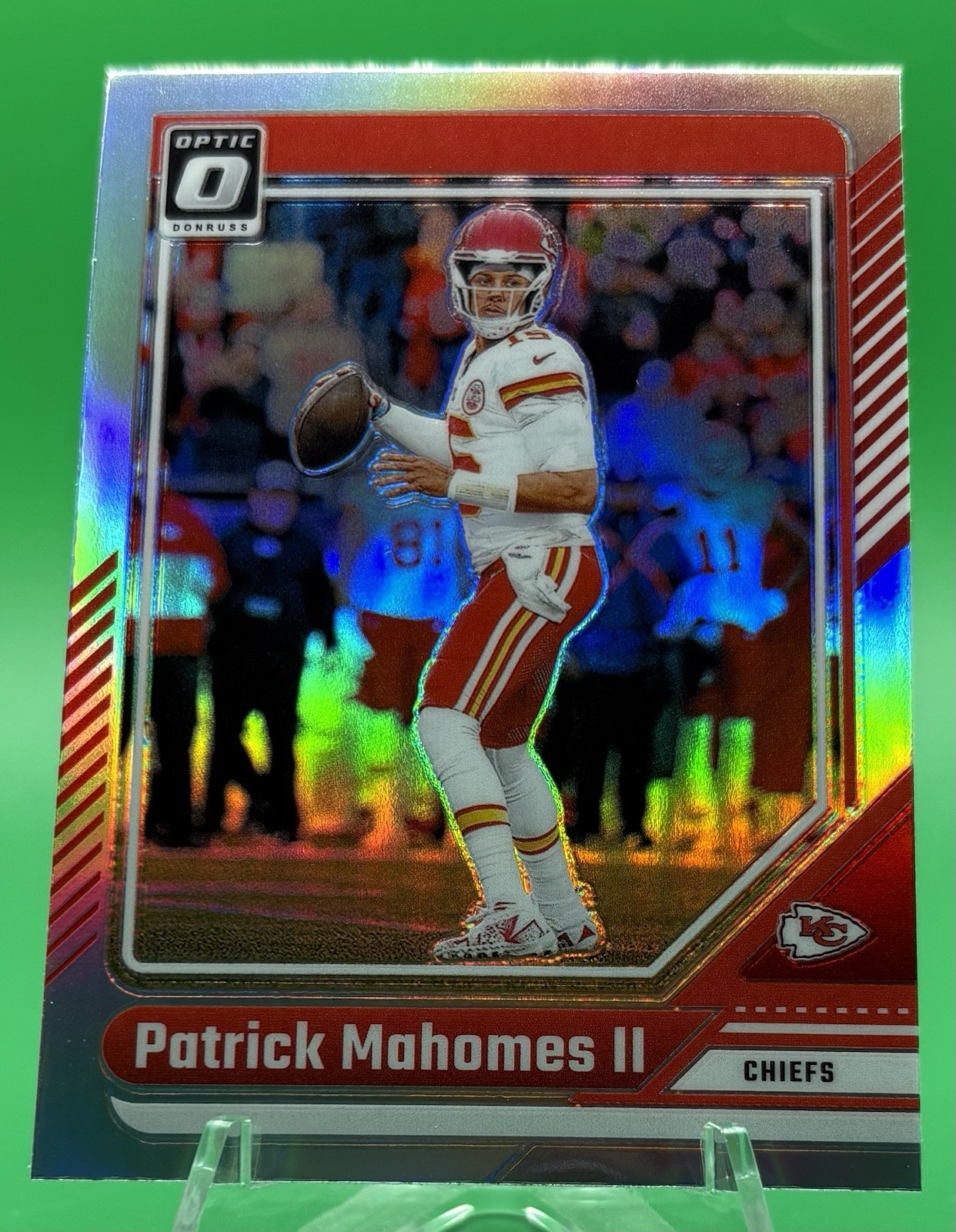 2024 Panini Donruss Optic Patrick Mahomes II #94 Holo Prizm Kansas City Chiefs