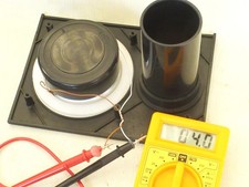 RFT Lautsprecher DDR BR50 HiFi 3 Wege Box Gehäuseteile Hochtöner L 7101 original