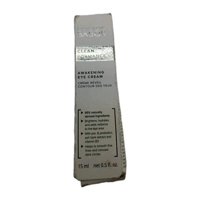 Doctor Babor Clean Formance Awakening Eye Cream Vegan 0.5 fl. oz. (15ml)