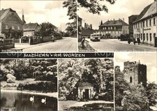 Machern Ernst Thaelmann Strasse Wurzener Strasse Ruine Pyramide Schwanenteich