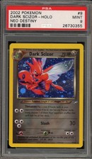 Pokemon Dark Scizor Neo Destiny Unlimited Holo Rare #9 PSA 9 Mint on eBay