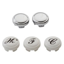 Moen 114324W Handle Cap Kit - Glacier White