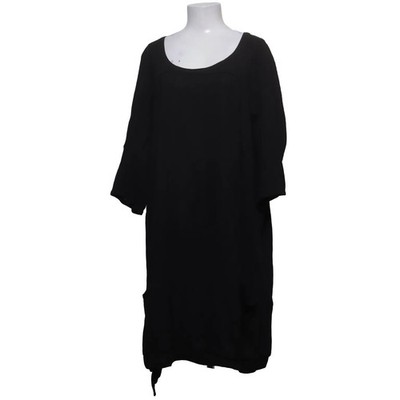 Zizzi, Kleid, Größe: XL, Schwarz, Baumwolle, Streifen, Damen #InC