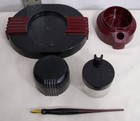 SENGBUSCH ART DECO INKWELL IN RED & BLACK 1930s — photo 4